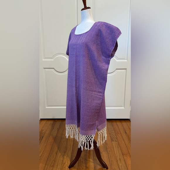 Pedal loom Mexican Dress! Summer Dress! Huipil style! - Picture 5 of 6